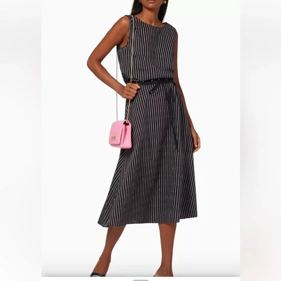 Love Moschino | Dresses | I Love Moschino Word Stripped Maxi Dress 4 |  Poshmark
